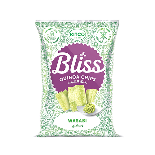Kitco Bliss Quinoa Chips Wasabi Potato 27g