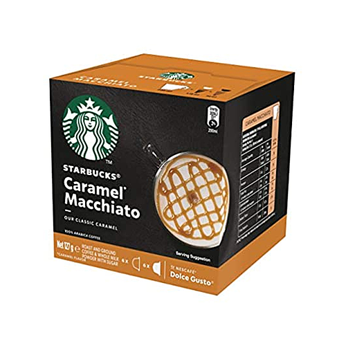 Starbucks Dolce Gusto Caramel Macchiato Coffee Capsules 127.8g