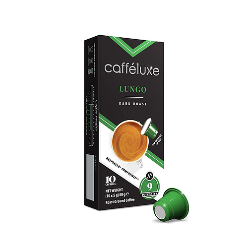 Caffeluxe Lungo Dark Roast Coffee Nespresso10x5g