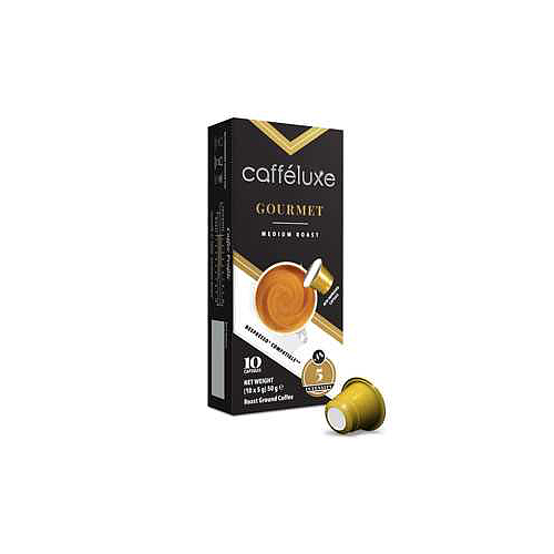 Caffeluxe Gourmet Medium Roast Coffee Nespresso10x5g