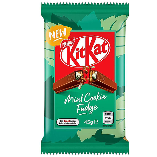 Nestle Kitkat Mint Cookie Fudge 45g