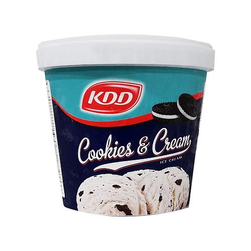 KDD Cookies & Cream Ice Cream 500ml