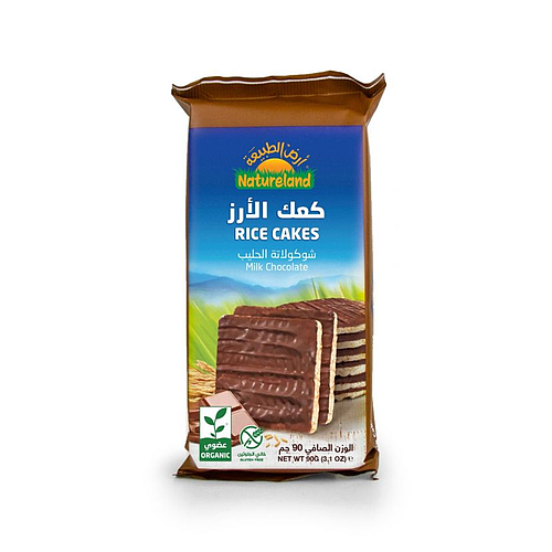 كعك الارز ناشورلاند شوكولاته الحليب 90ج