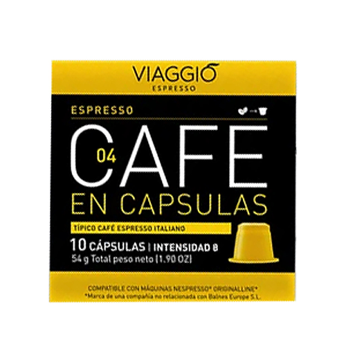 Viaggio Espresso Espresso Cafe En Capsulas 10x5.4g
