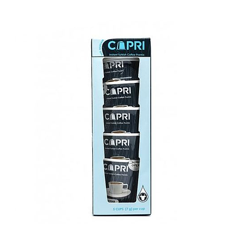 Capri Instant Turkish Coffee With Sugar 5x11g