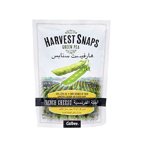 Harvest Snaps Green Pea French Cheese Snacks Chips 93g