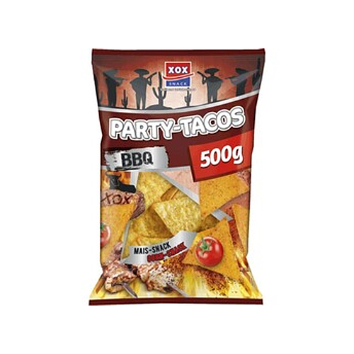 XOX Party-Tacos BBQ Pufak 500g