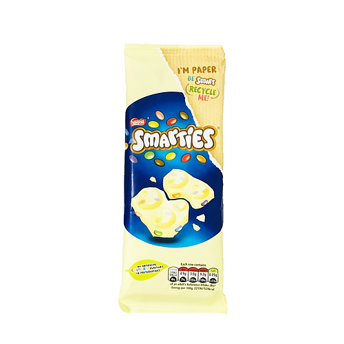 Nestle Smarties White Chocolate 90g