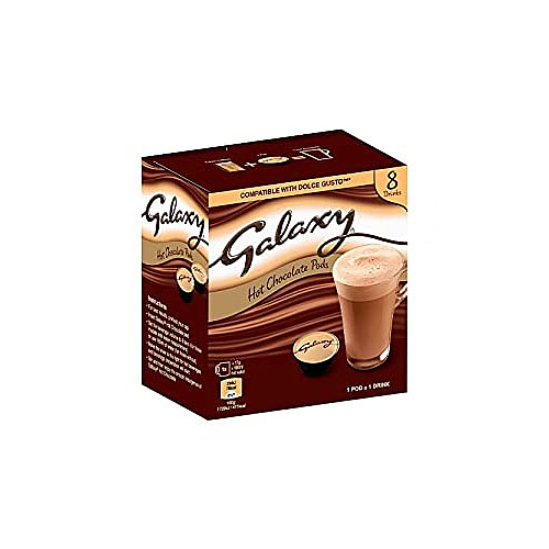 Galaxy Hot Chocolate Pods Drink 8x17g