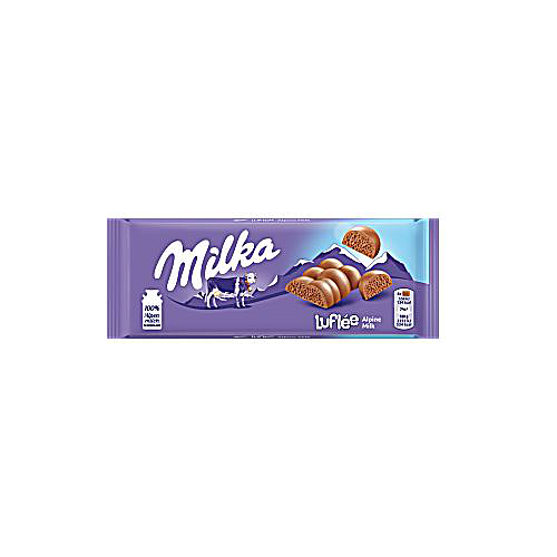 Milka Luflee Milk Chocolate 100g