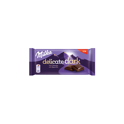 Milka Delicate Dark Chocolate 85g