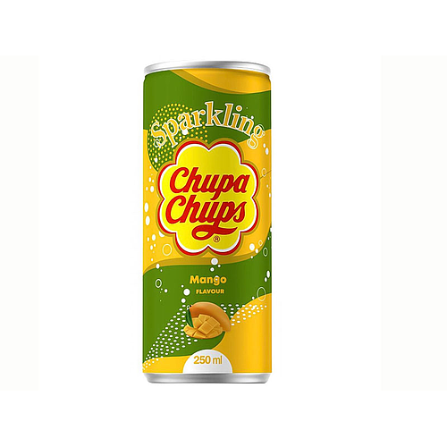 Chupa Chups Sparkling Mango Flavor Drink 250mL