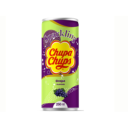 Chupa Chups Sparkling Grape Flavor 250mll