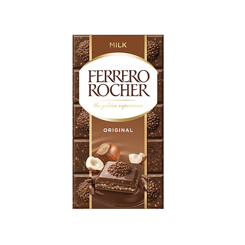 Ferrero Rocher Original Milk Chocolate U.K 90gm