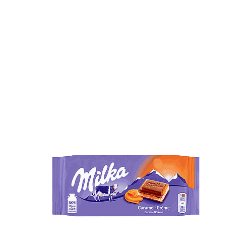 Milka Caramel Creme Chocolate 100gm