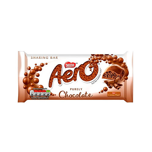 Nestle Chocolate Aero Bar 90g