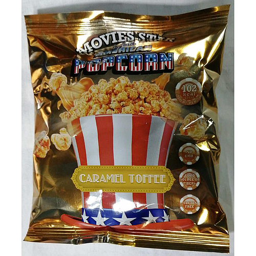 Movies Star American Popcorn Caramel Toffee 25gm