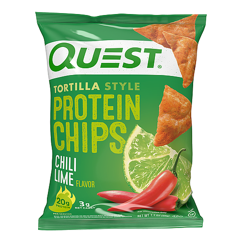 Quest Protein Tortilla Chips Chili Lime Flavor 32gm 