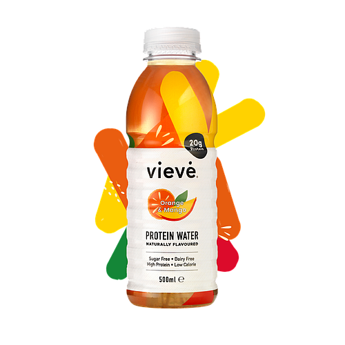 Vieve Protein Water Orange & Mango Flavor 500ml
