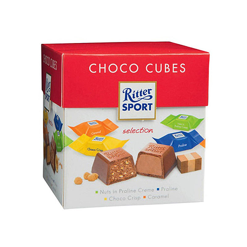 Ritter Sport Chocolate Mix Choco Cubes 176gm