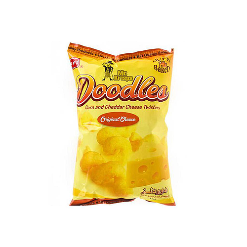 Pufak Mr.krisps Doodles Cheddar Cheese Twisters 80g