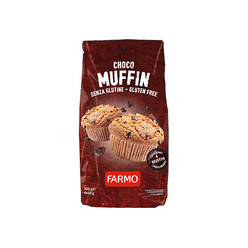 Farmo Choco Chip Muffin Gluten Free Bag 200gm 