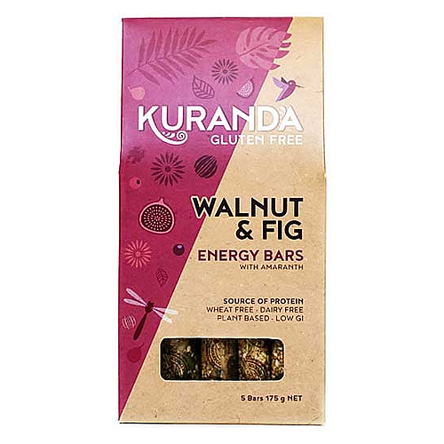 Kuranda WalNut & Fig Energy Bars 5x35gm