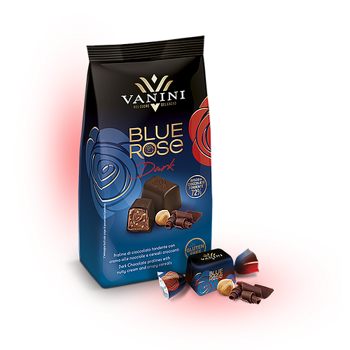 Vanini Blue Rose Dark Chocolate 120gm