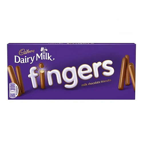 Cadbury Dairymilk Fingers Milk Chocolate Biscuit 114g