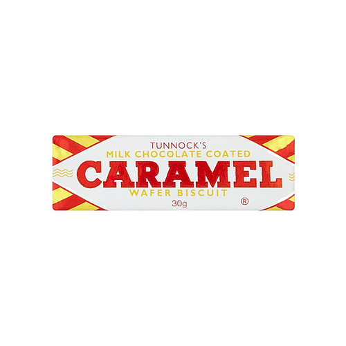 Tunnock's Caramel Milk Chocolate Wafer Biscuit 30gm