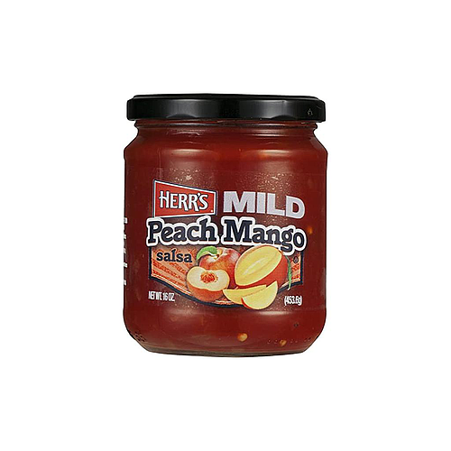 Herr's Mild Peach Mango Salsa 454g 