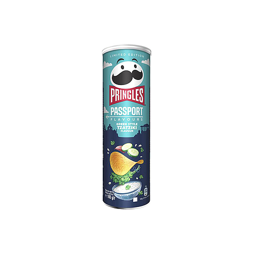 Pringles Passport Greek Style Tzatziki Flavour Chips 165gm