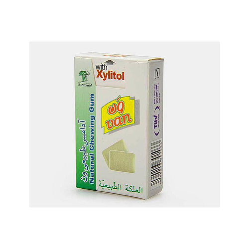 Van Natural Mint Gum 25g