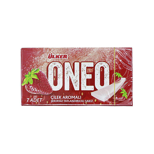 Ulker Oneo Gum Strawberry 14g