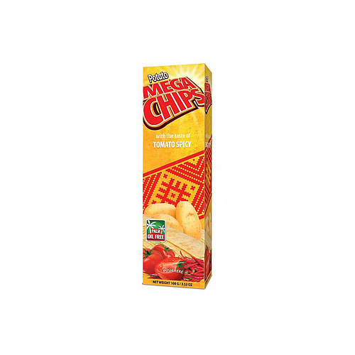 Mega Potato Chips Tomato Spicy 50g