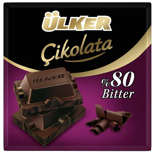 Ulker Cikolata 80% Dark Chocolate 60g