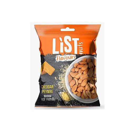 List Peanut Cheddar & English Blue Cheese Flavoured - 150g 