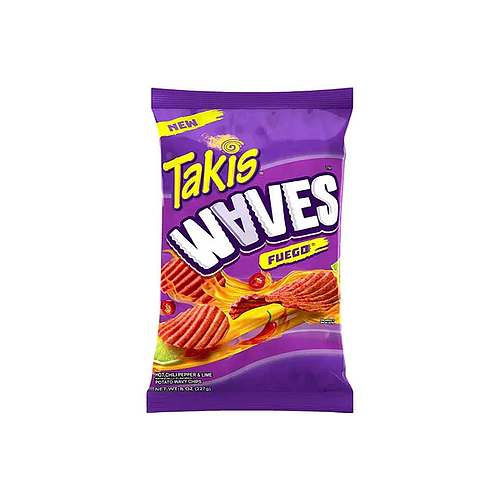 Takis Waves Fuego Chilli & Lime Chips 227gm