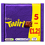 Cadbury Chocolate Twirl 5x21.5g for £1.25