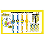 Minions Flashing bracelet with candy 10g