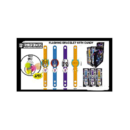 Transformers Flashing bracelet with candy  10g