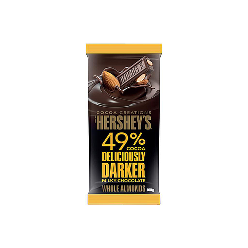 Hershey's 49% Cocoa Whole Almonds100g
