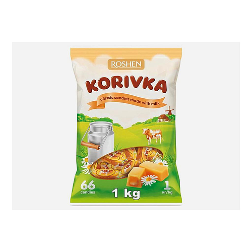 Roshen Korivka Classic Candies Milk 1000g