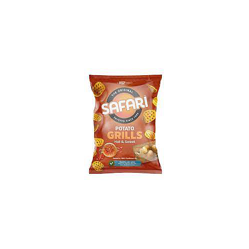 Safari Potato Grills Hot & Sweet 15g