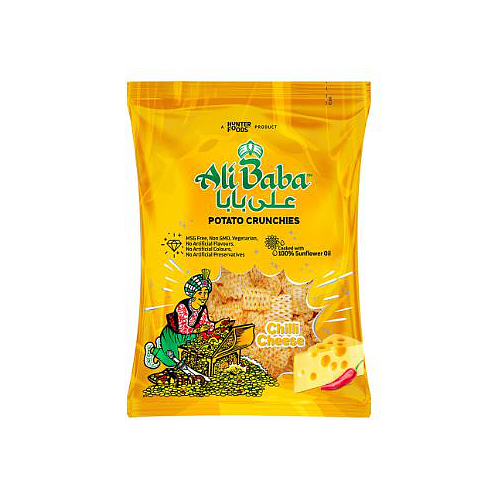 Alibaba Potato Chips Chilli Cheese 15g