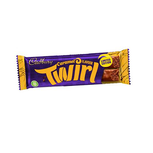 Cadbury Twirl Caramel Chocolate 43g