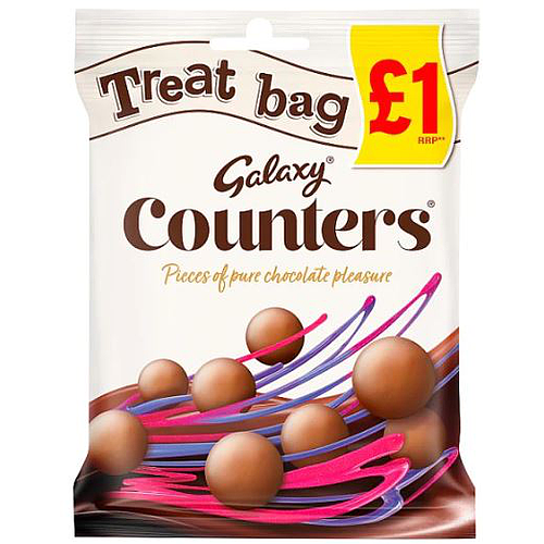 Galaxy Counters Chocolate £1RRP 78g