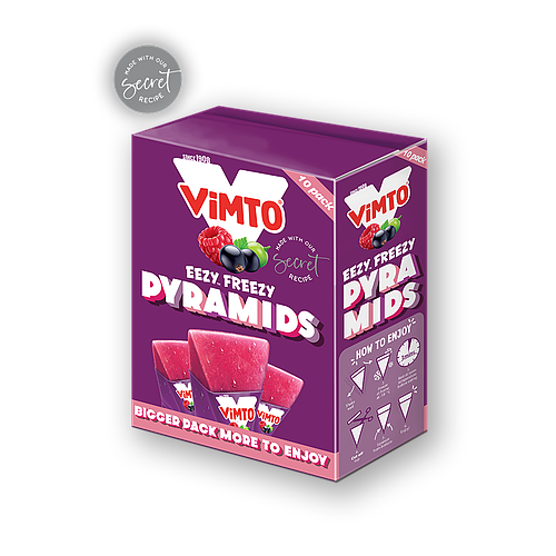 Vimto Eezy Freezy Pyramids 10x60ml