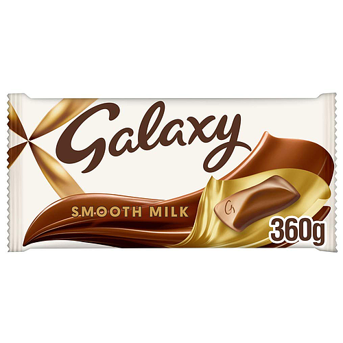Galaxy Smooth Milk Large Chocolate Bar 360g