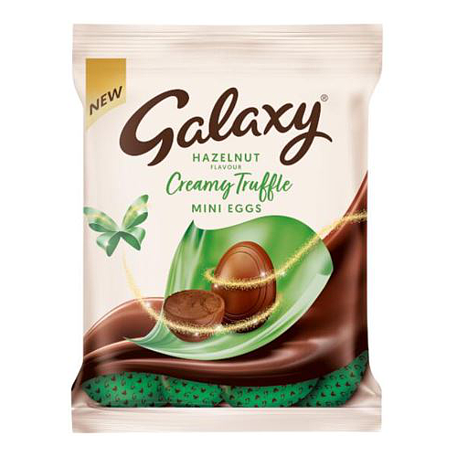 Galaxy Hazelnut Creamy Truffle Mini Eggs 74g